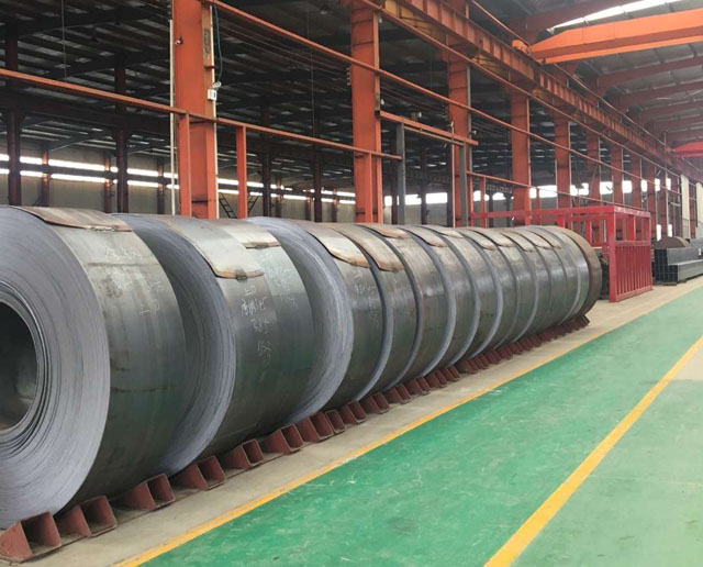 宿松方矩管生产母材